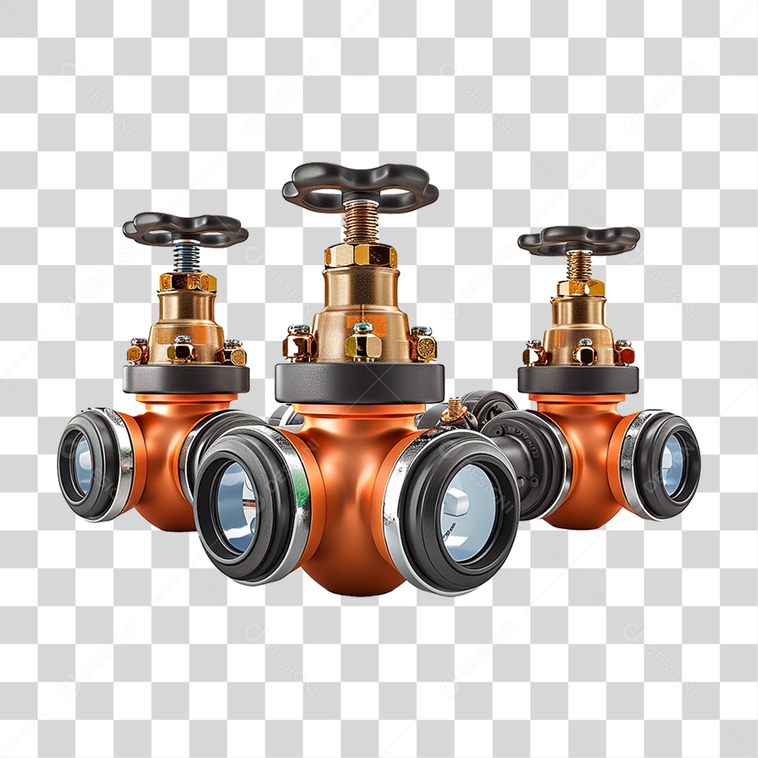 Válvulas de Esfera PNG Transparente