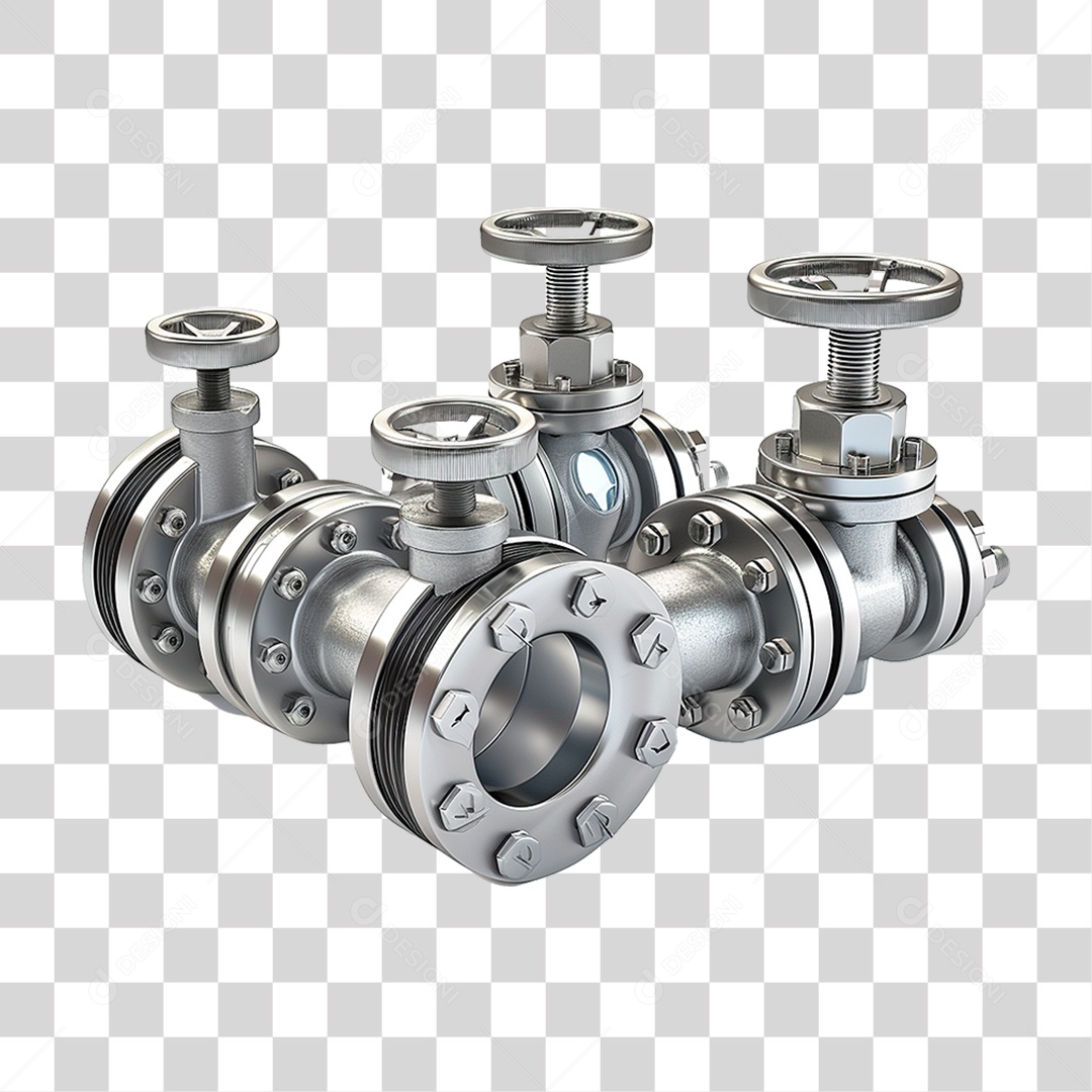 Válvulas de Esfera PNG Transparente