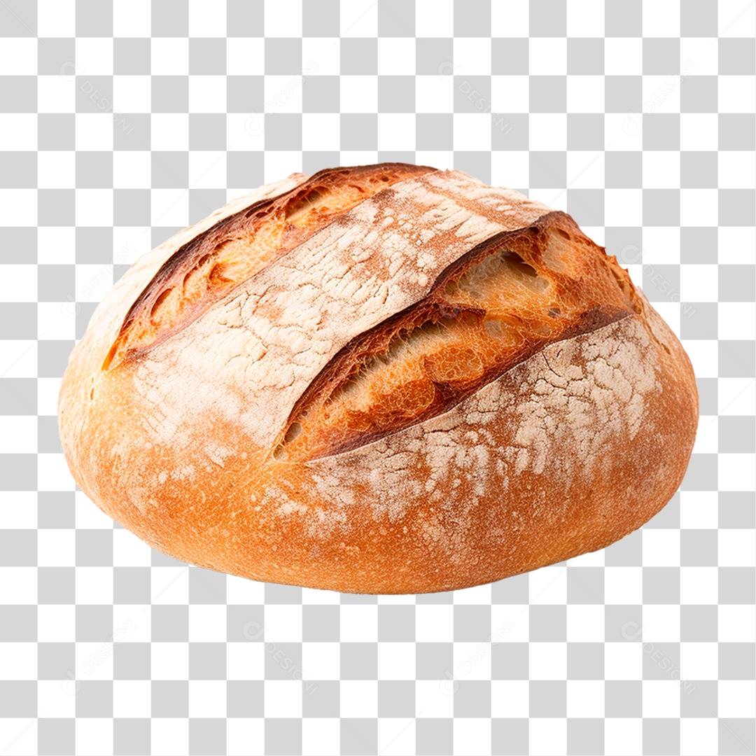 Pão Caseiro PNG Transparente