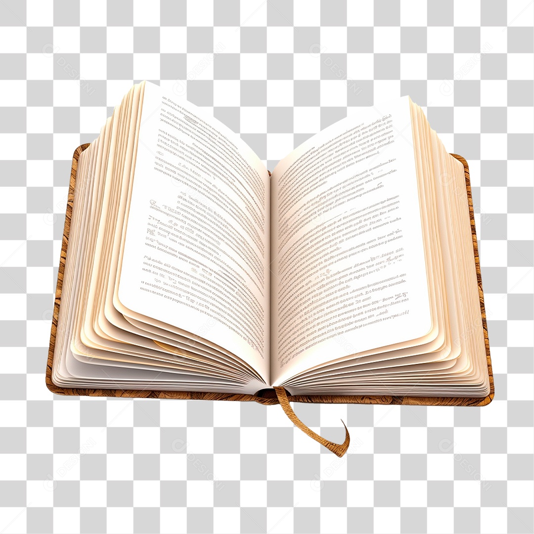 Livro Aberto PNG Transparente