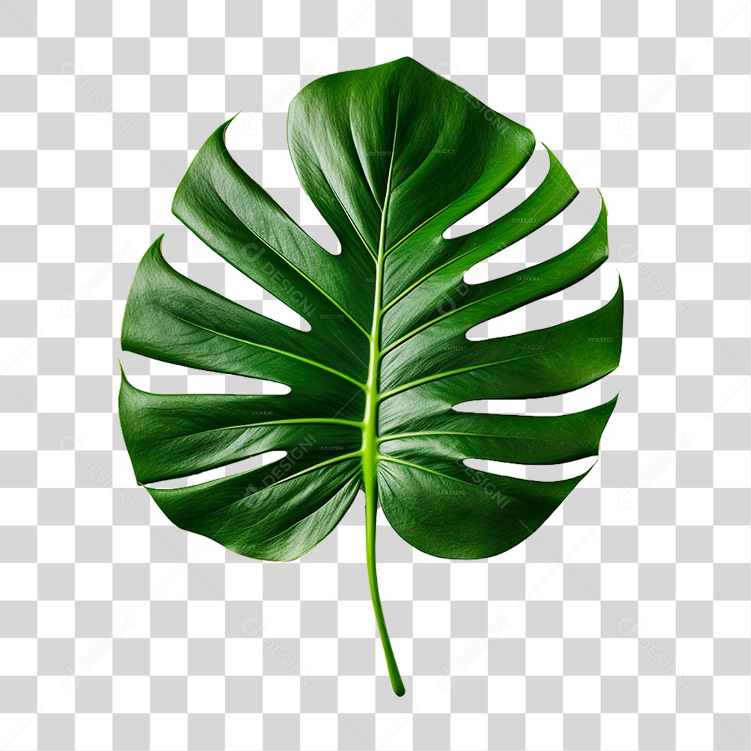 Planta Costela de Adão PNG Transparente