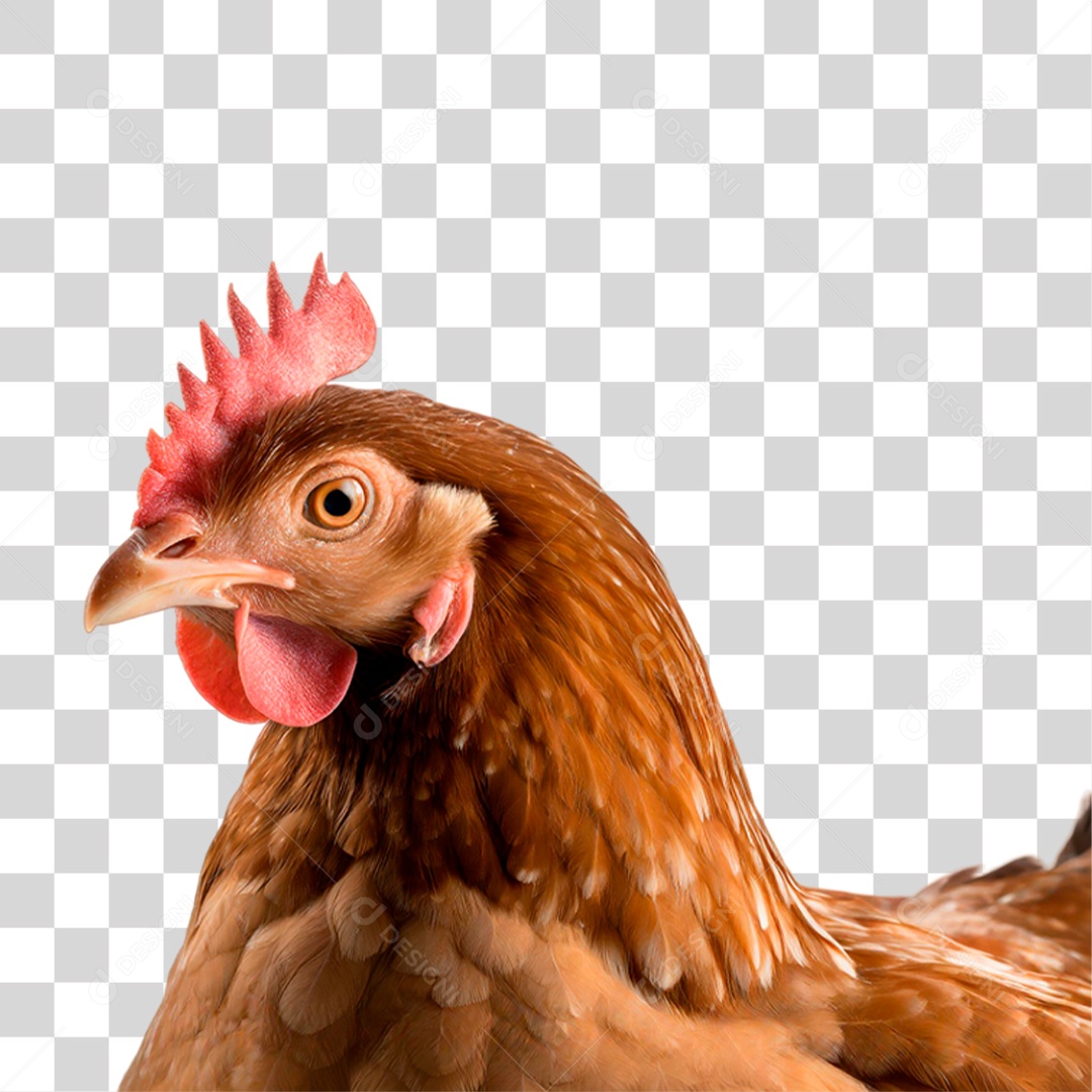 Galinha de Granja PNG Transparente