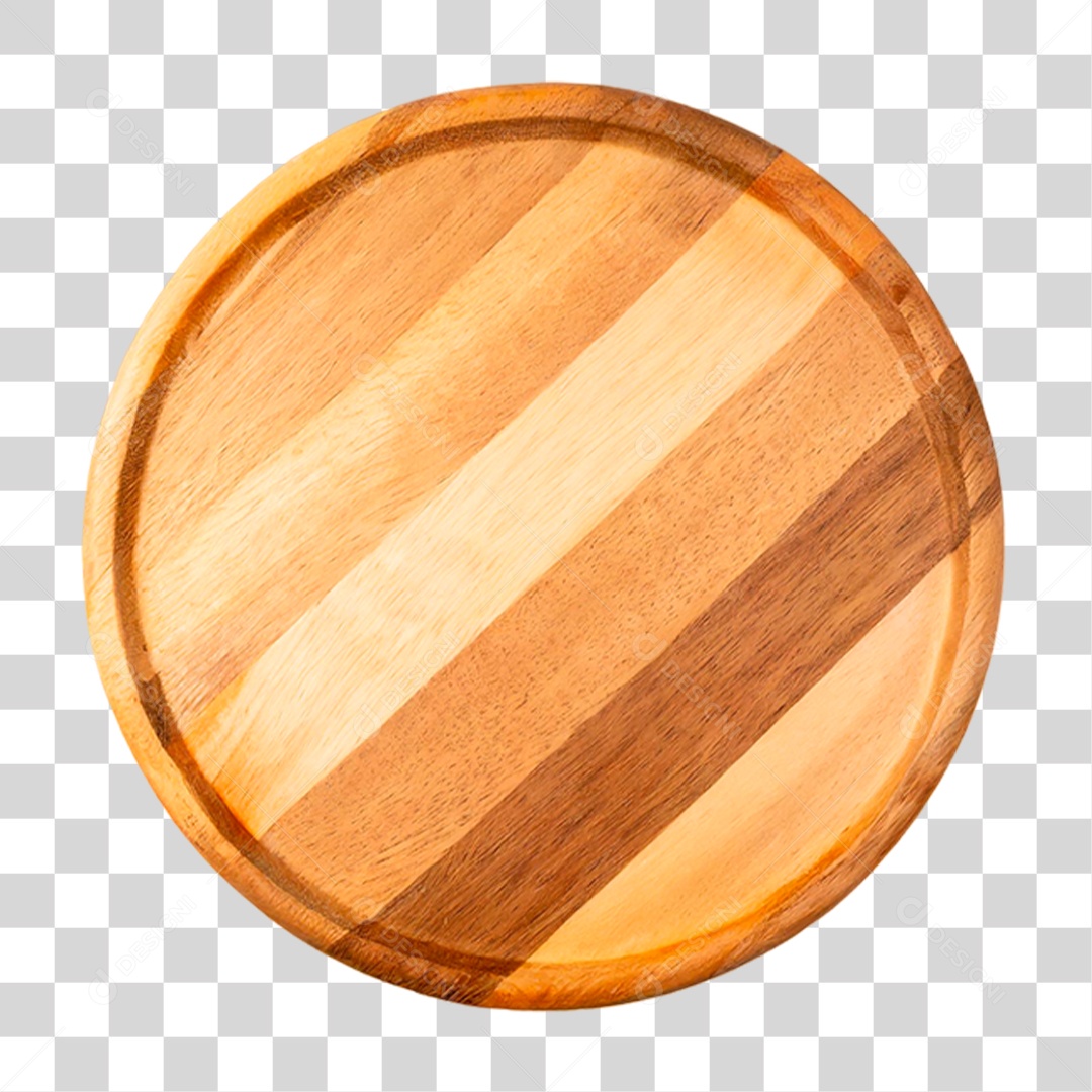 Prato de Madeira PNG Transparente