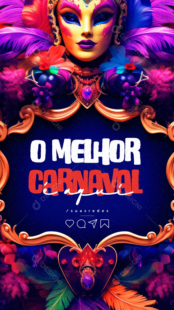 Story The Best Carnival Is Here Social Media PSD Editable