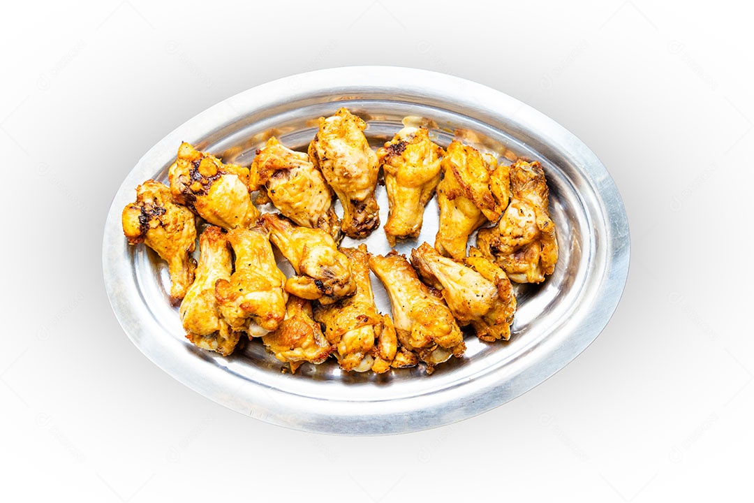 Coxinha de frango frito.