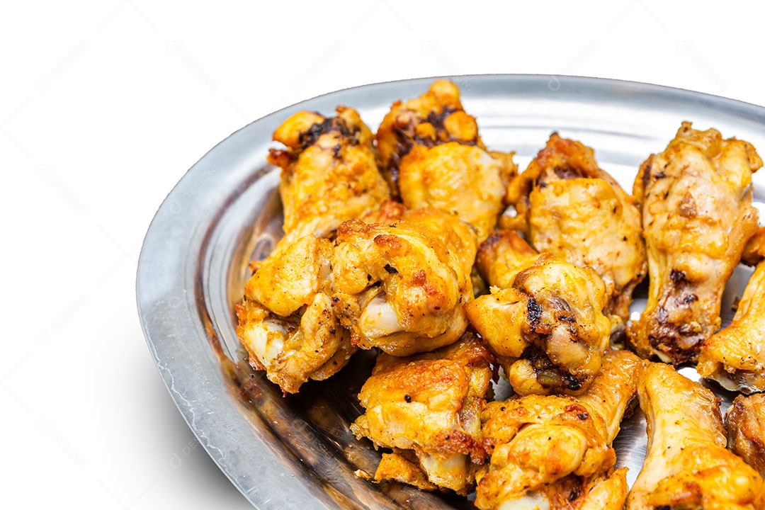 Coxinha de frango frito.