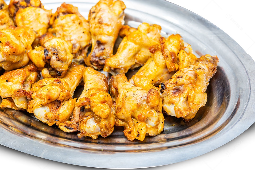 Coxinha de frango frito.