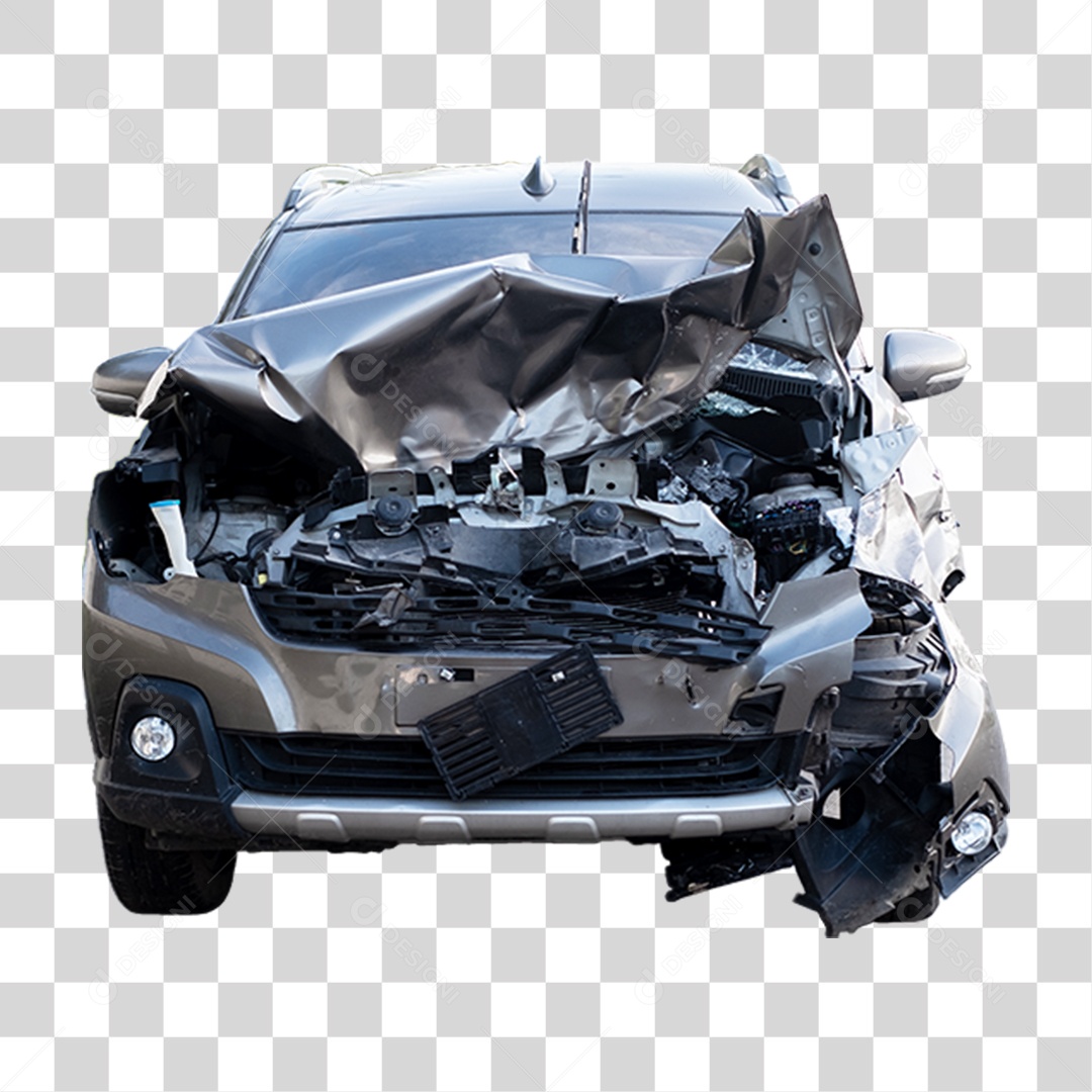 Carros Batidos Funilaria PNG Transparente