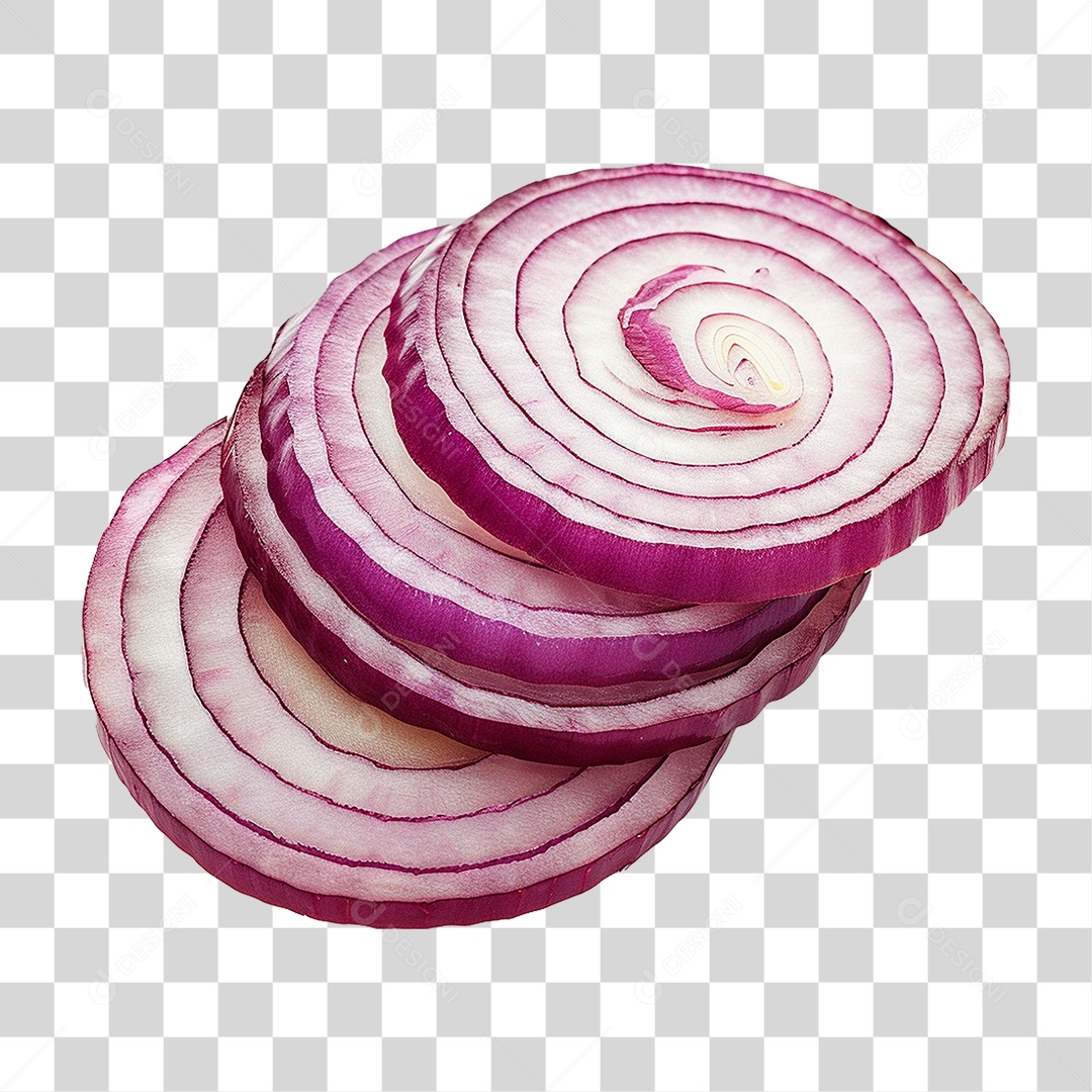 Cebola Roxa PNG Transparente