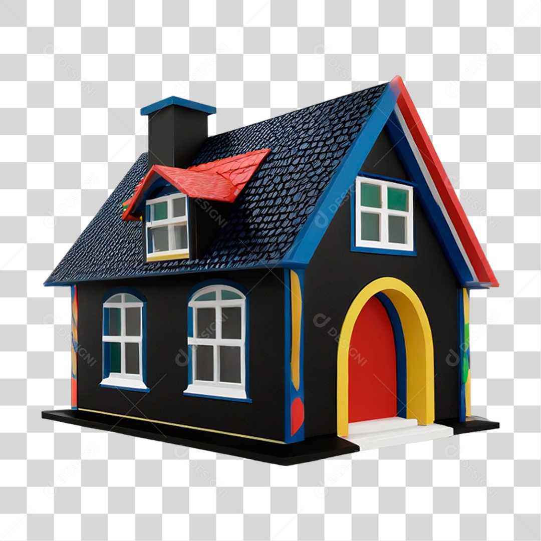 Casa de Brinquedo PNG Transparente