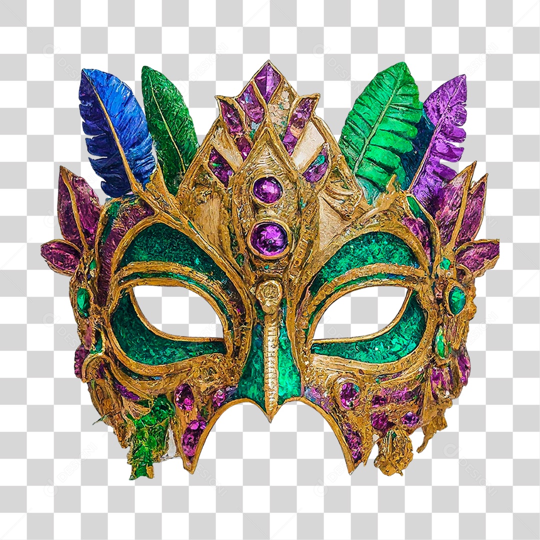 Máscara de Carnaval Fantasias PNG Transparente