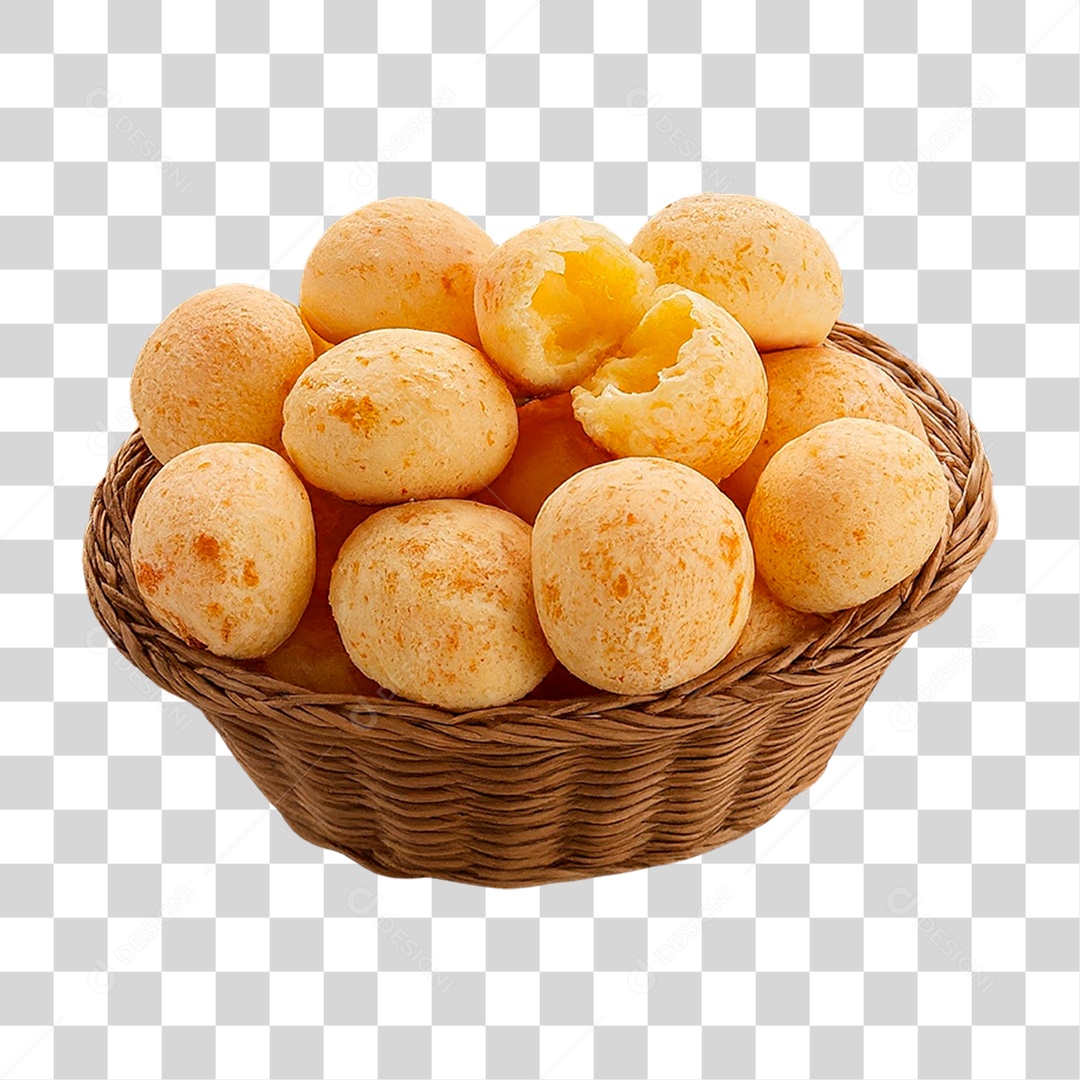 Pães de Queijo Café da Manhã PNG Transparente