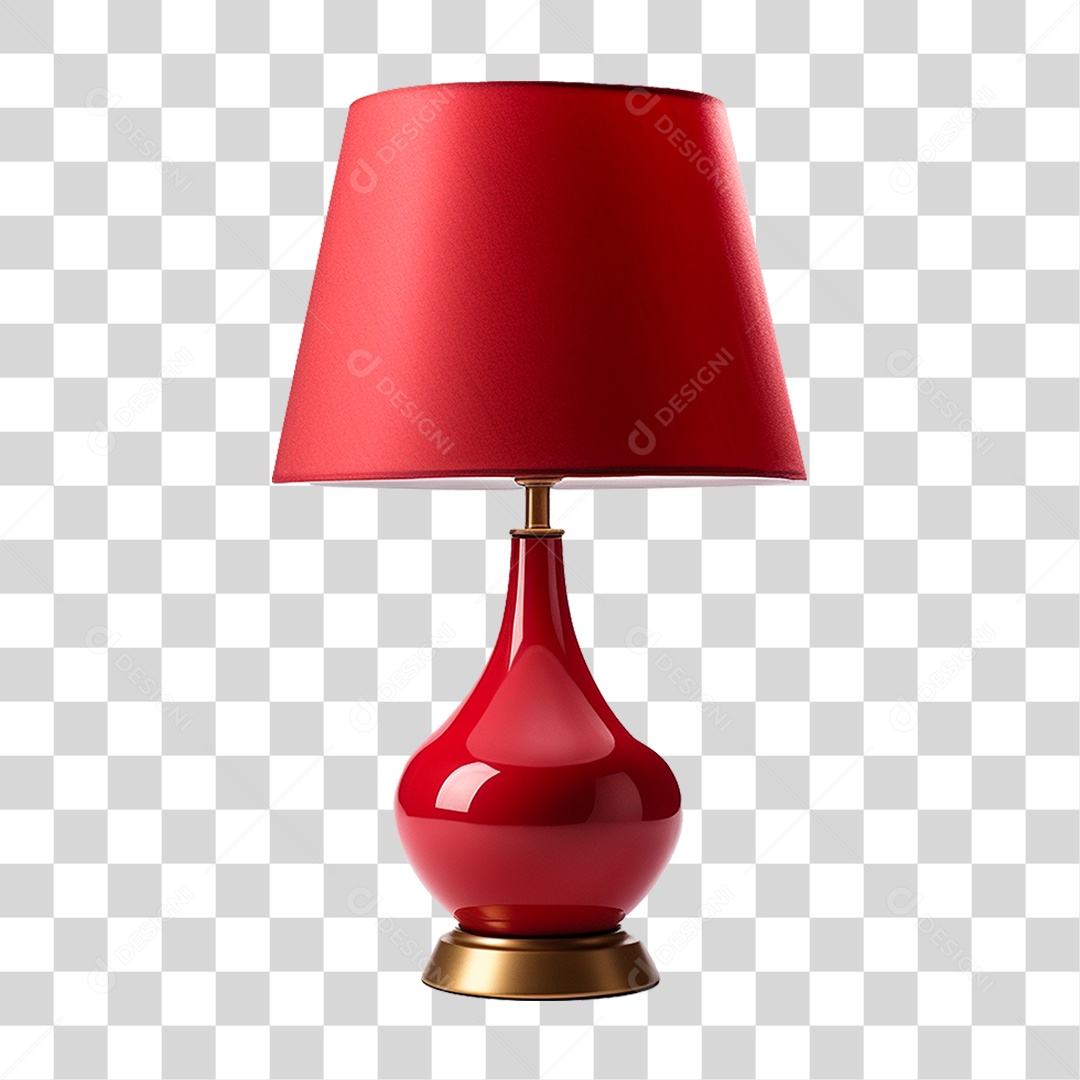 Abajur de Mesa PNG Transparente