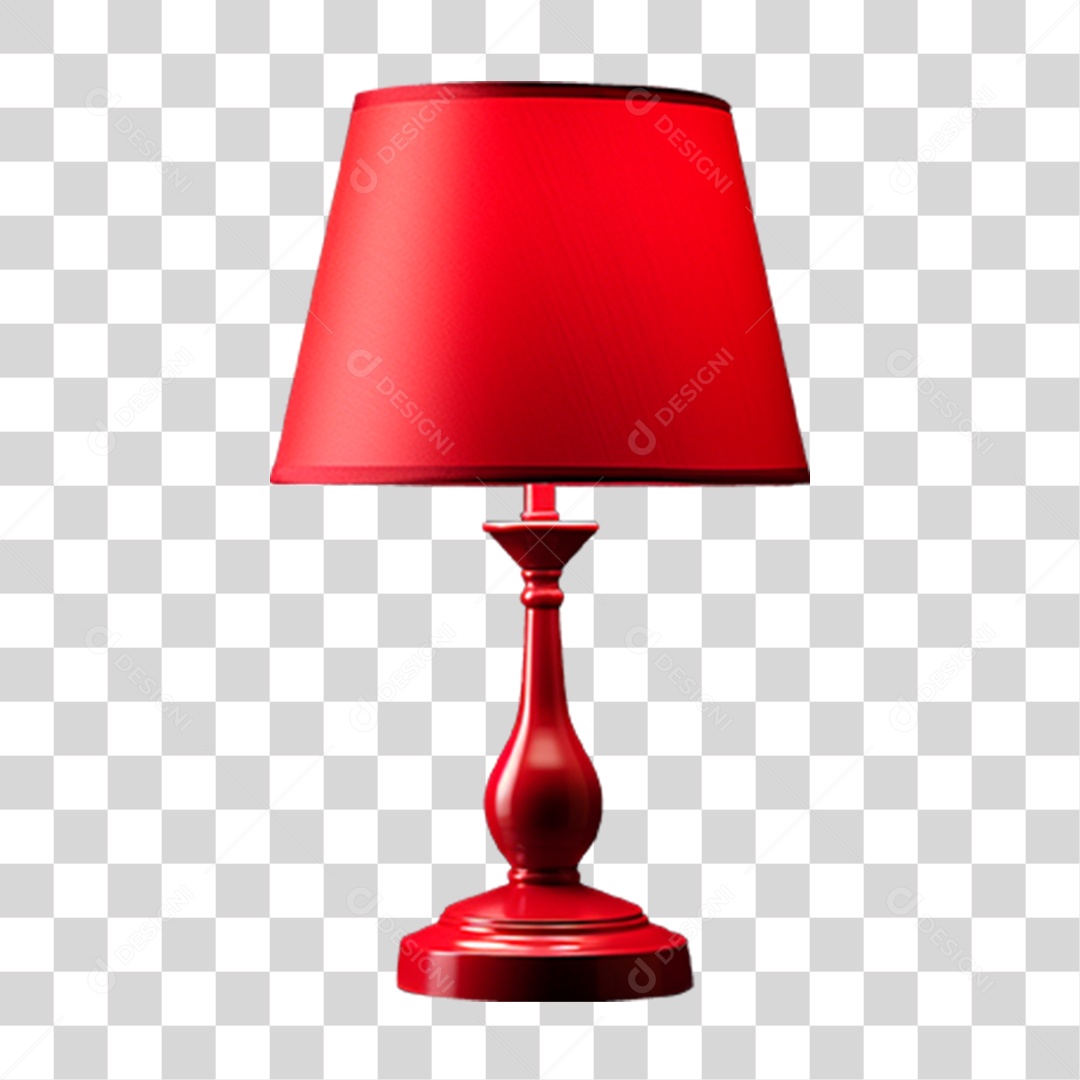 Abajur de Mesa PNG Transparente