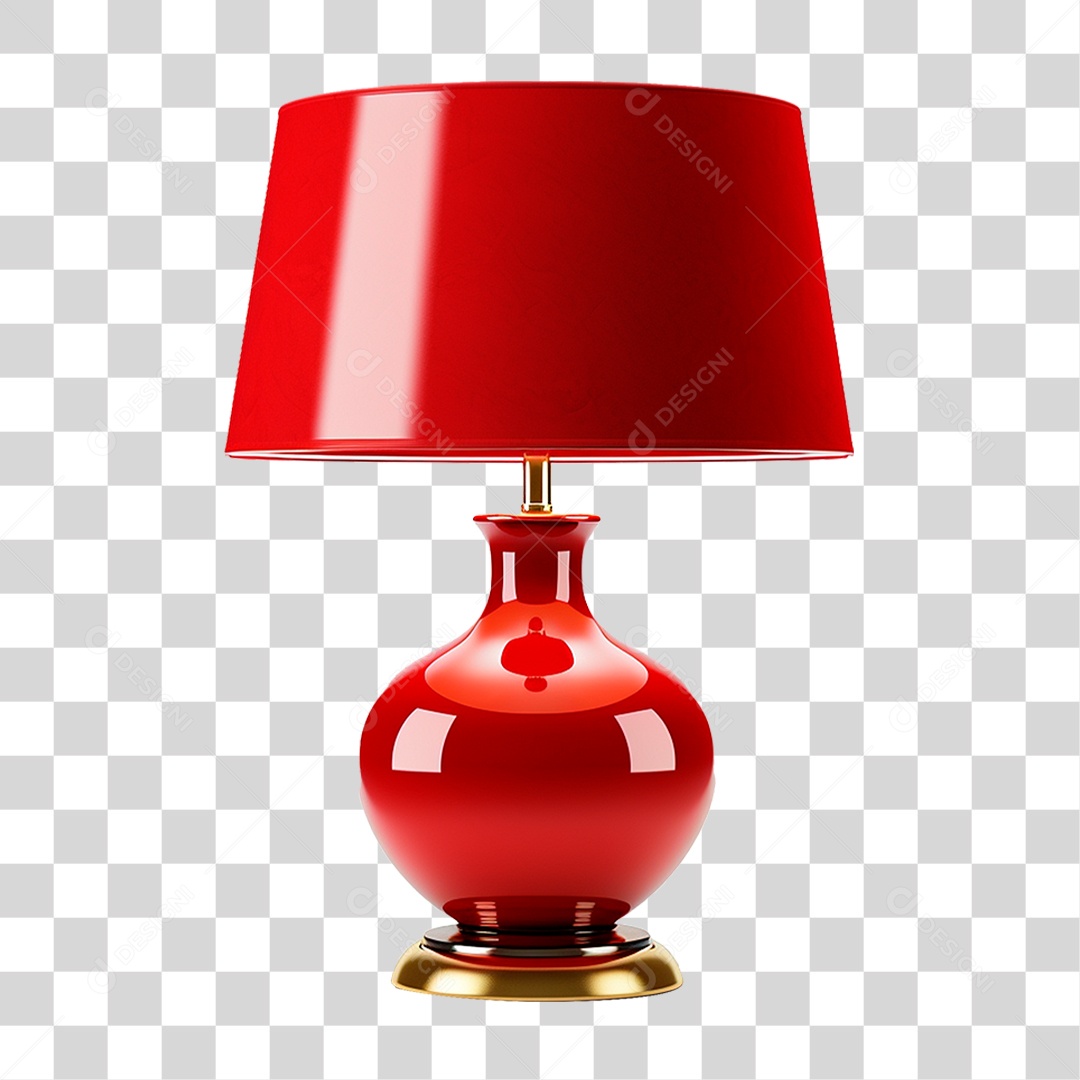 Abajur de Mesa PNG Transparente