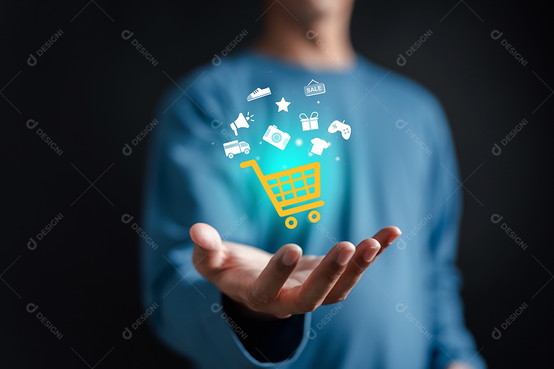 Homem jovem empresário em seu escritório