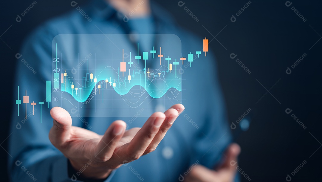 Homem jovem empresário em seu escritório