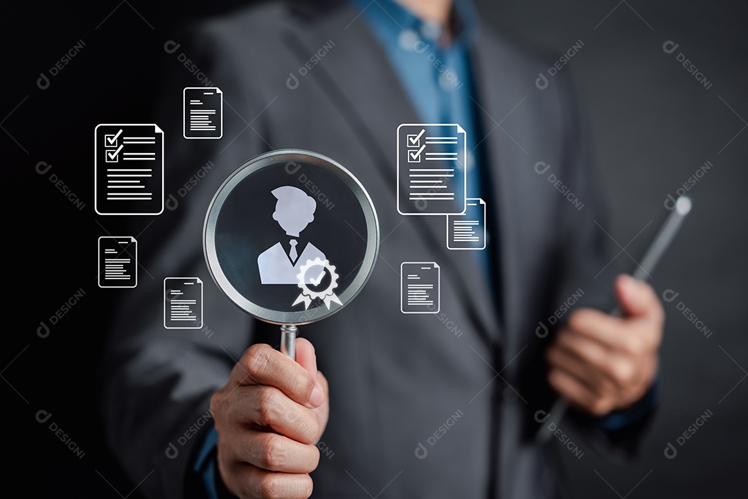 Homem jovem empresário em seu escritório