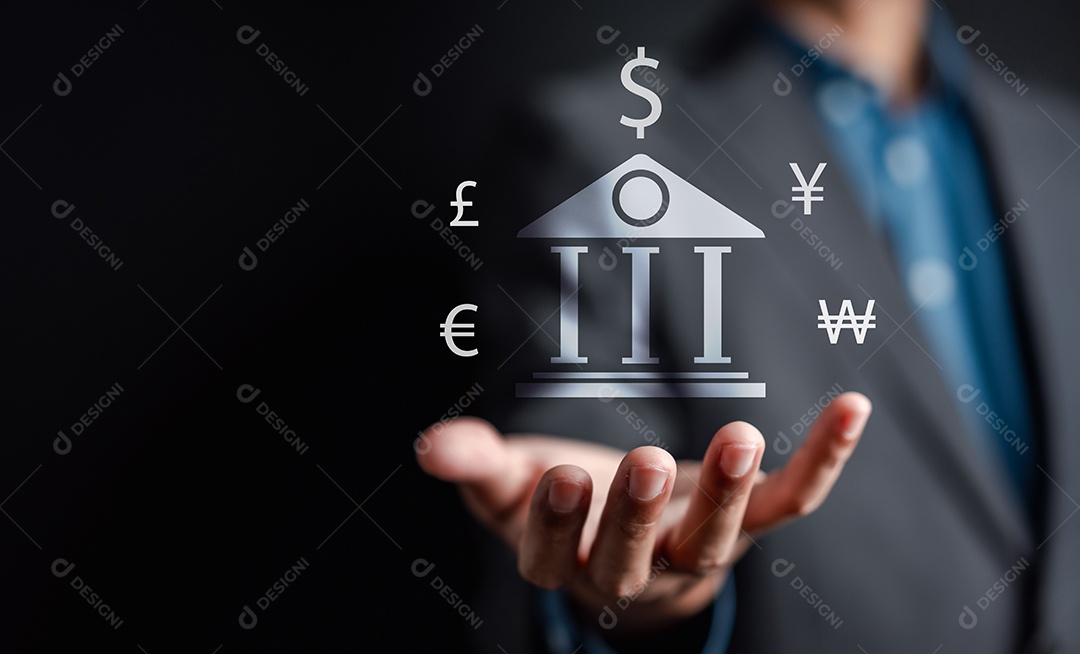 Homem jovem empresário em seu escritório