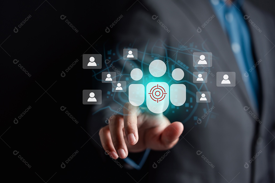 Homem jovem empresário em seu escritório