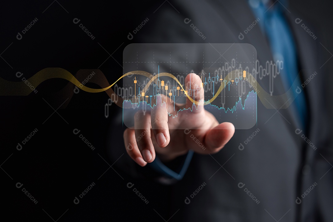 Homem jovem empresário em seu escritório