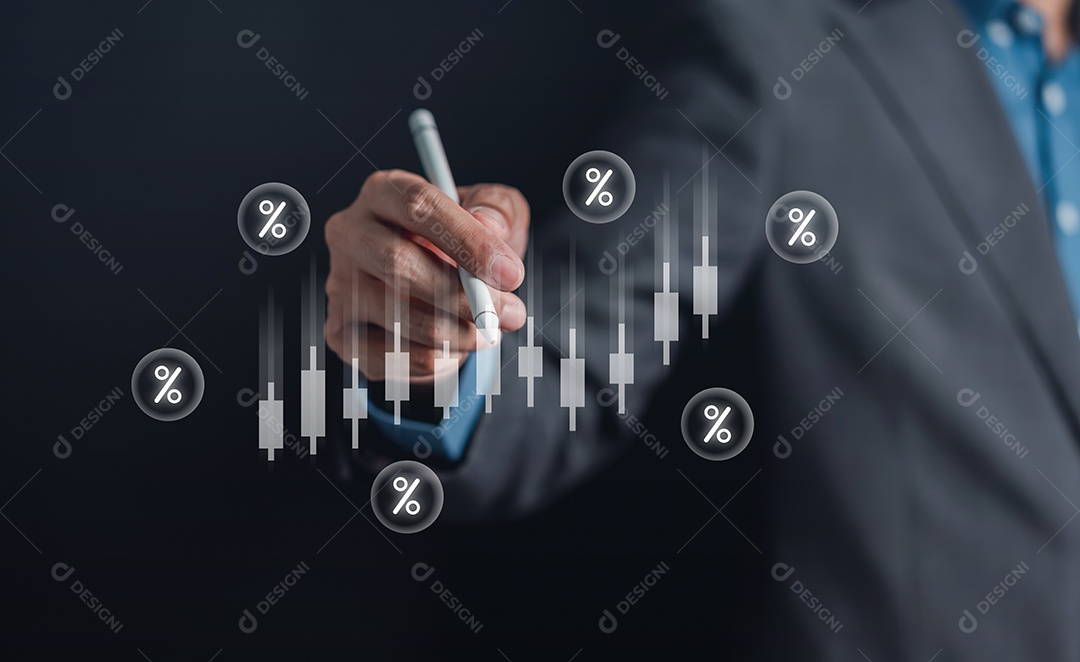 Homem jovem empresário em seu escritório