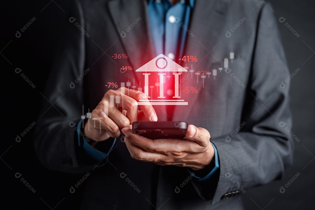 Homem jovem empresário em seu escritório