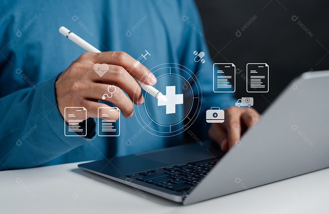 Homem jovem empresário em seu escritório