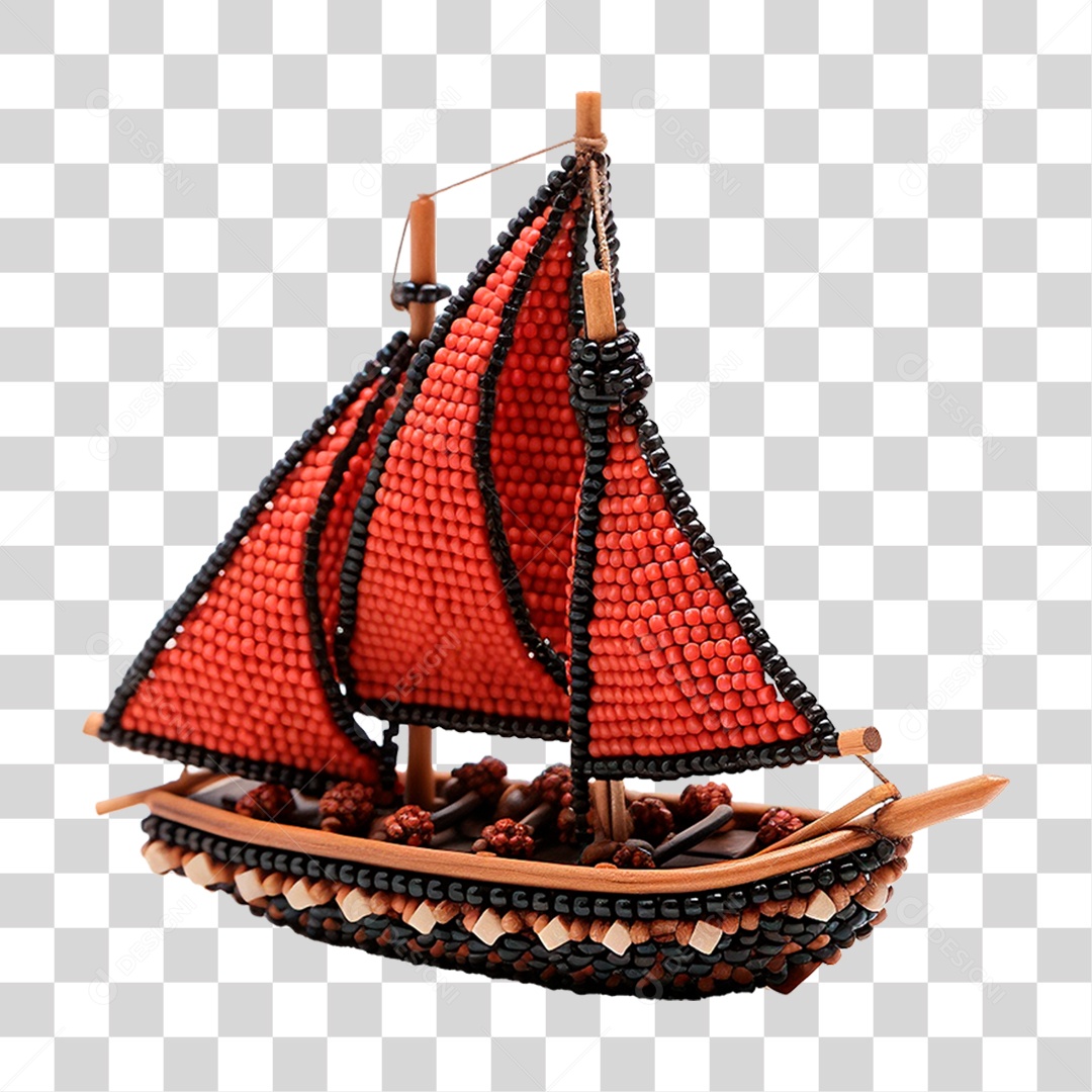 Barco de Brinquedo PNG Transparente