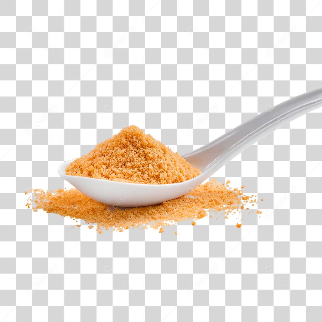 Colher de Açúcar Mascada PNG Transparente