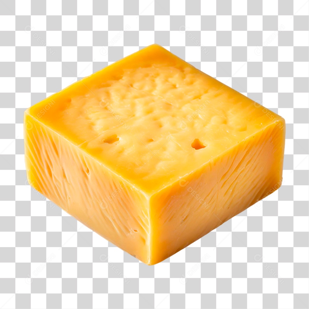 Bloco de Queijo PNG Transparente