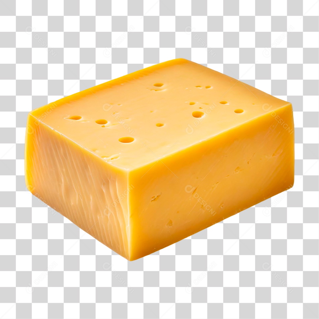 Bloco de Queijo PNG Transparente