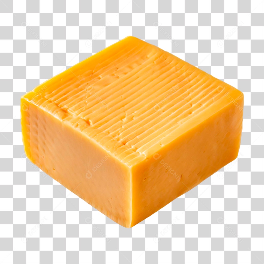 Bloco de Queijo PNG Transparente