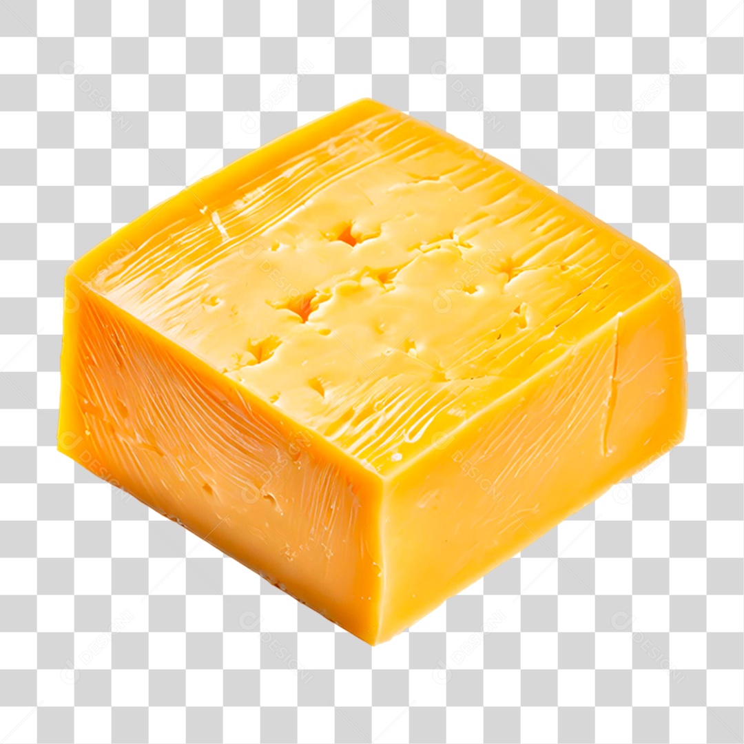 Bloco de Queijo PNG Transparente
