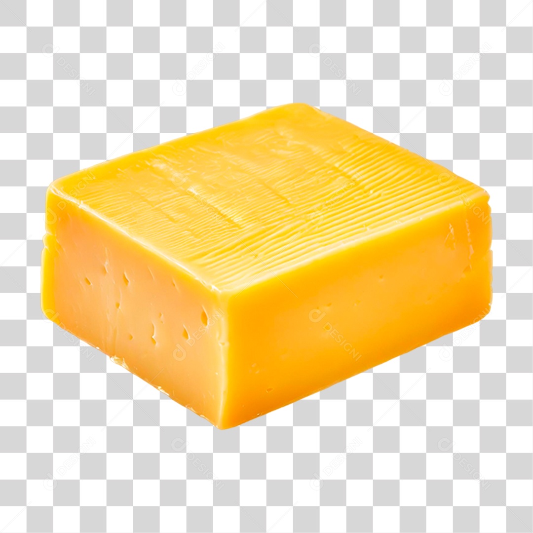 Bloco de Queijo PNG Transparente