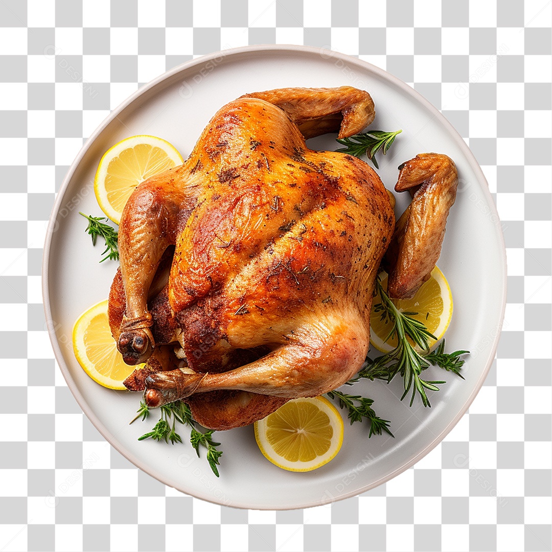 Frango Assado PNG Transparente