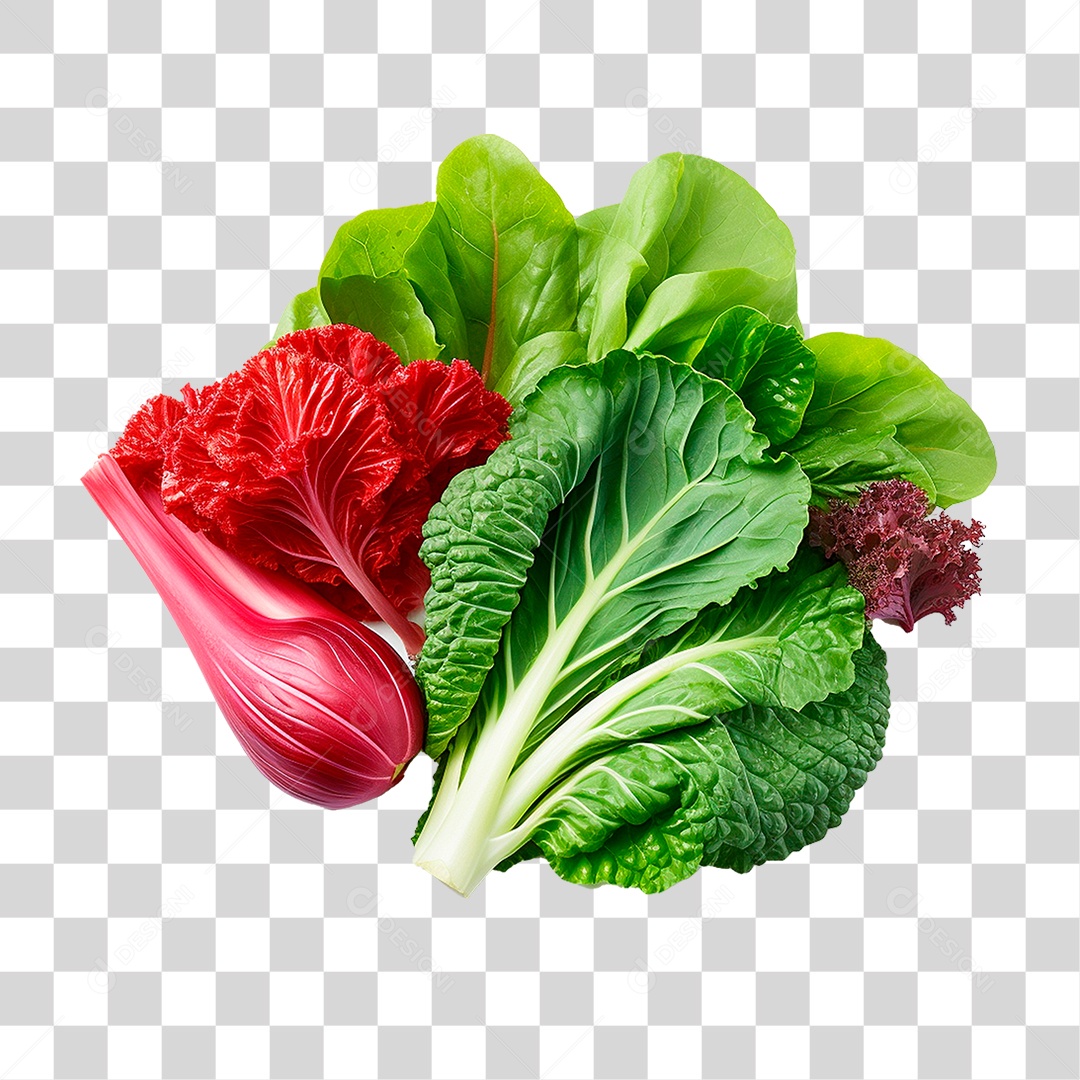 Folhas de Couve PNG Transparente