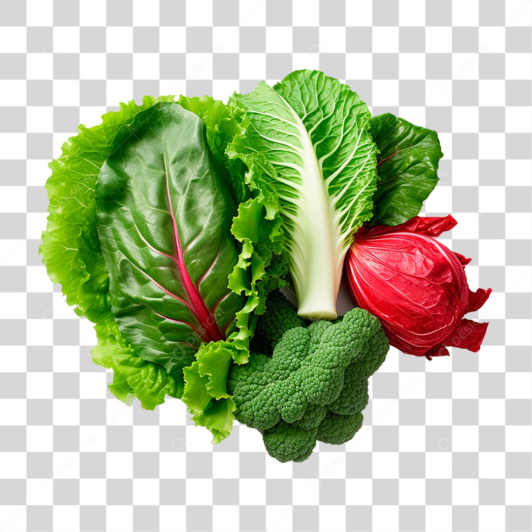 Folhas de Couve PNG Transparente
