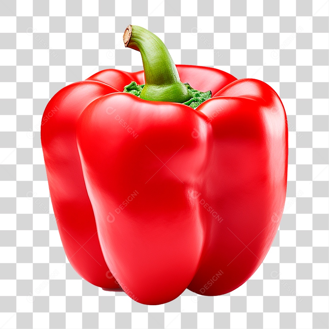Pimentão Vermelho PNG Transparente