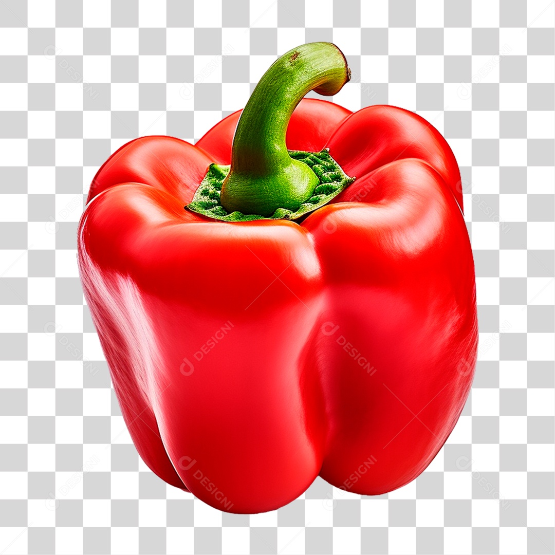 Pimentão Vermelho PNG Transparente