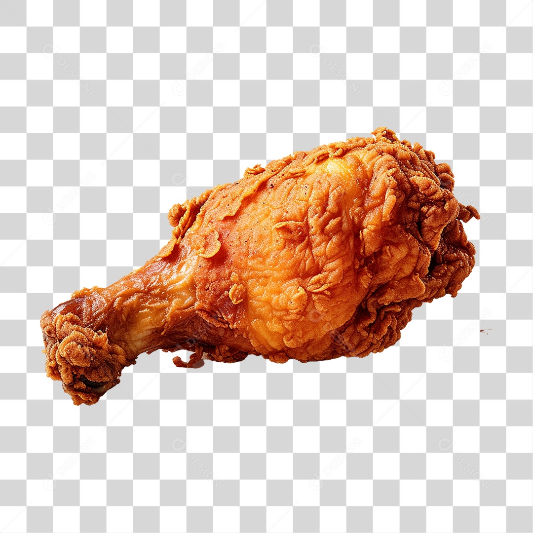 Pedaço de Frango Frito PNG Transparente