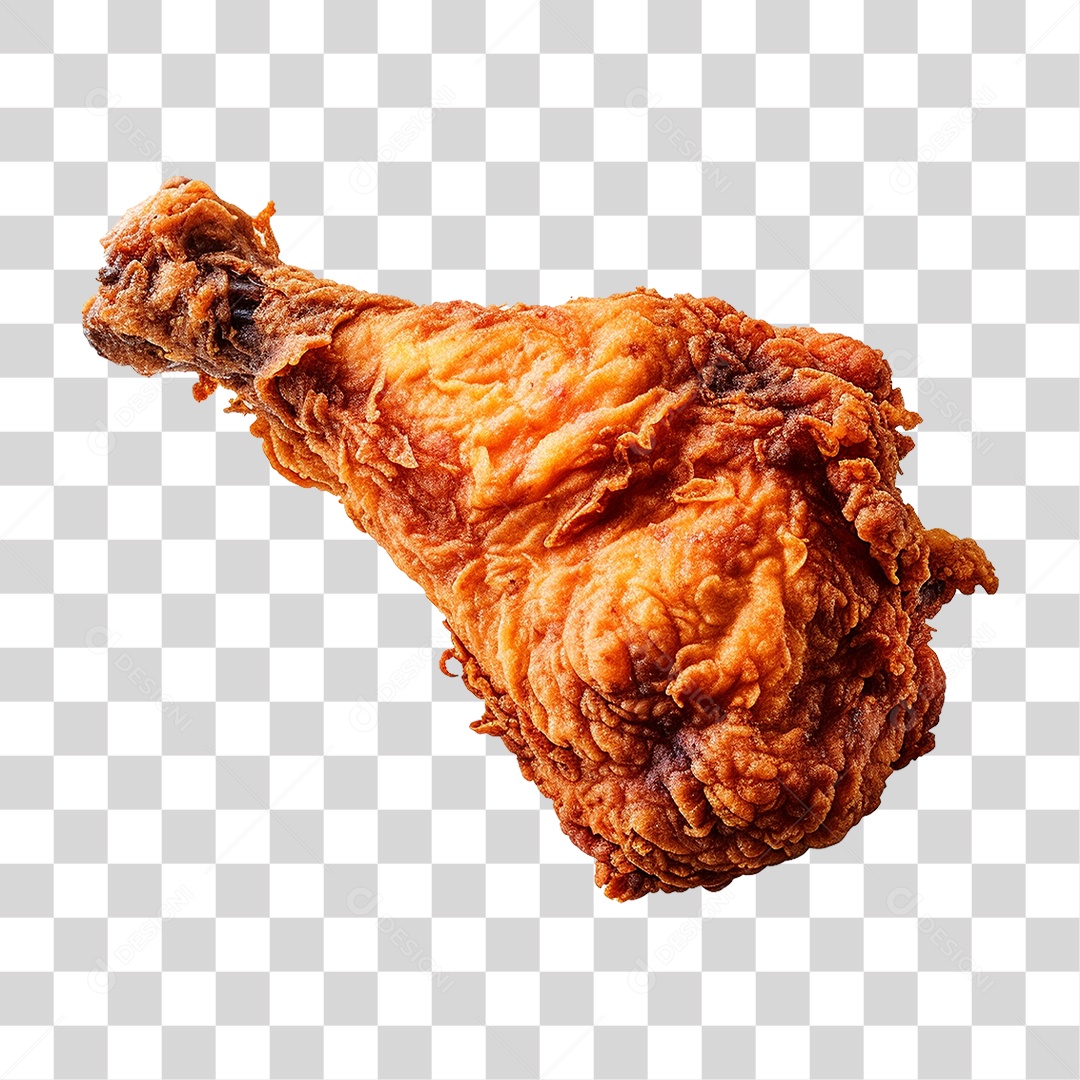 Pedaço de Frango Frito PNG Transparente