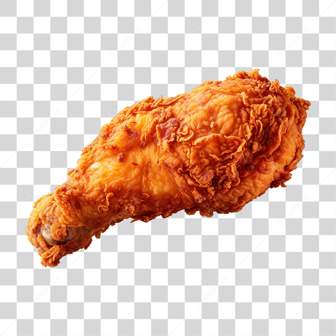 Pedaço de Frango Frito PNG Transparente