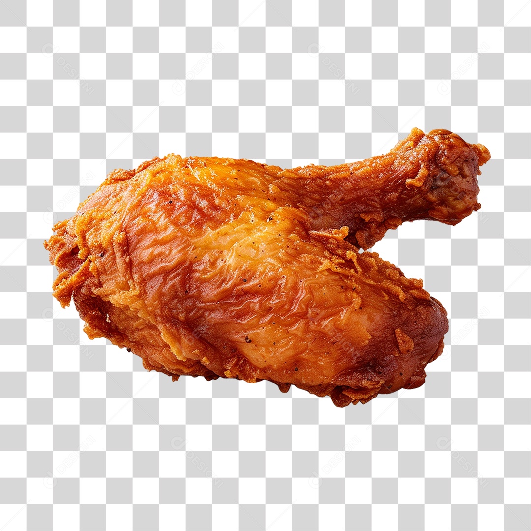 Pedaço de Frango Frito PNG Transparente