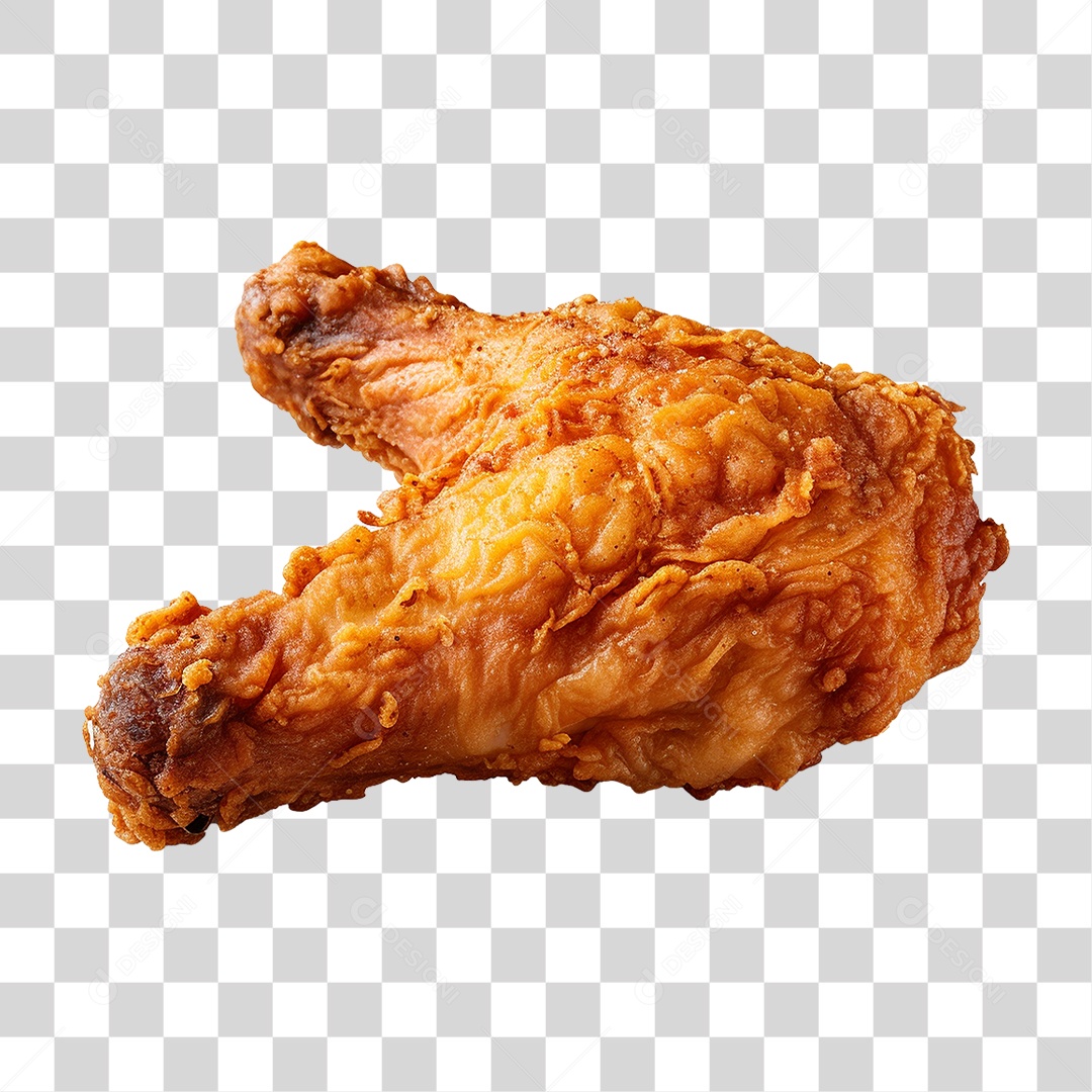 Pedaço de Frango Frito PNG Transparente