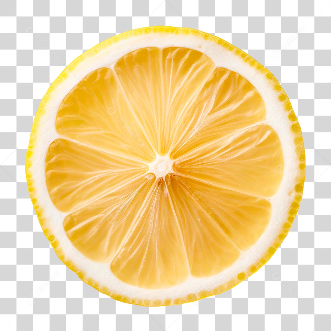 Fatia de Limão PNG Transparente