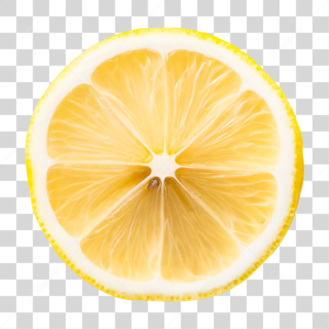 Fatia de Limão PNG Transparente