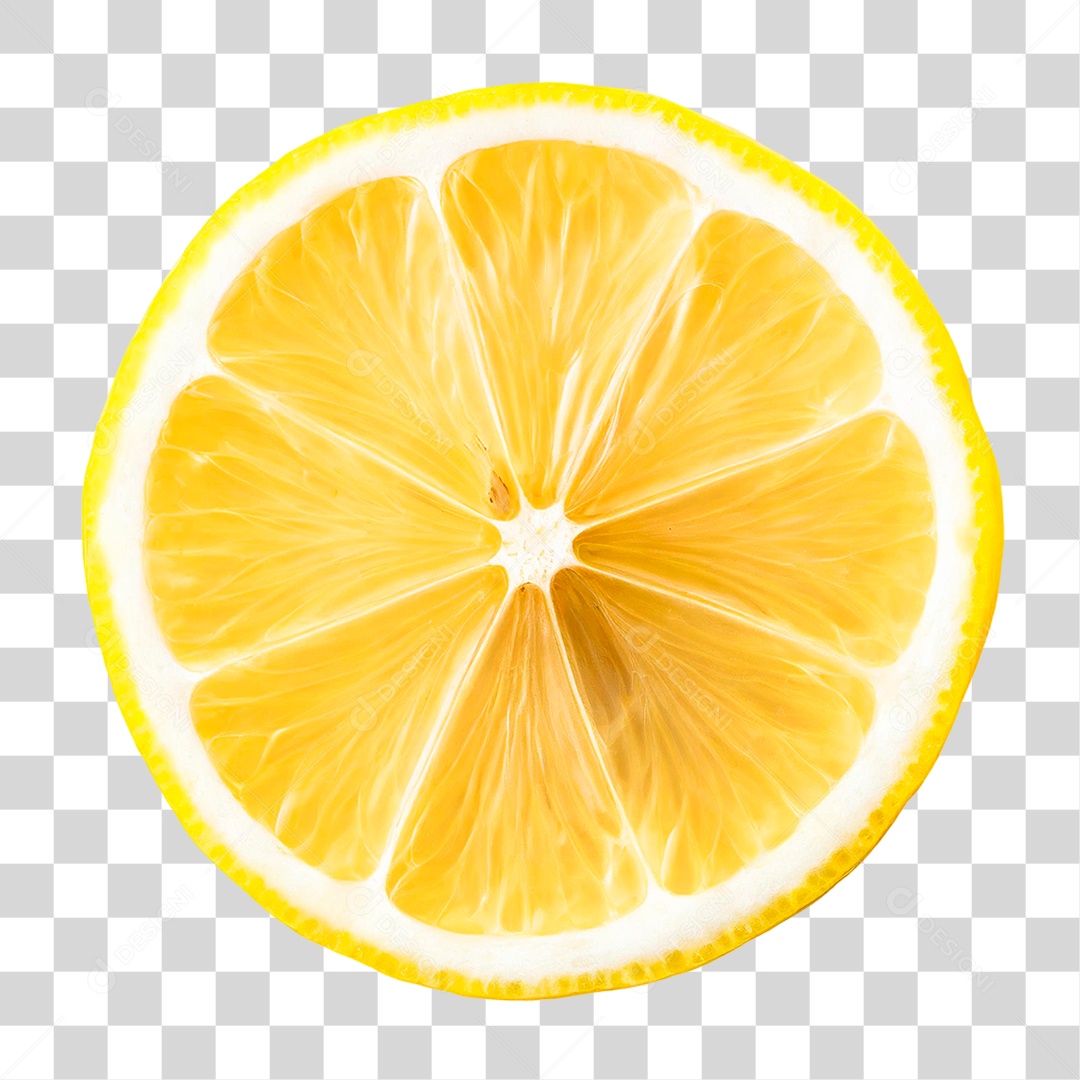 Fatia de Limão PNG Transparente