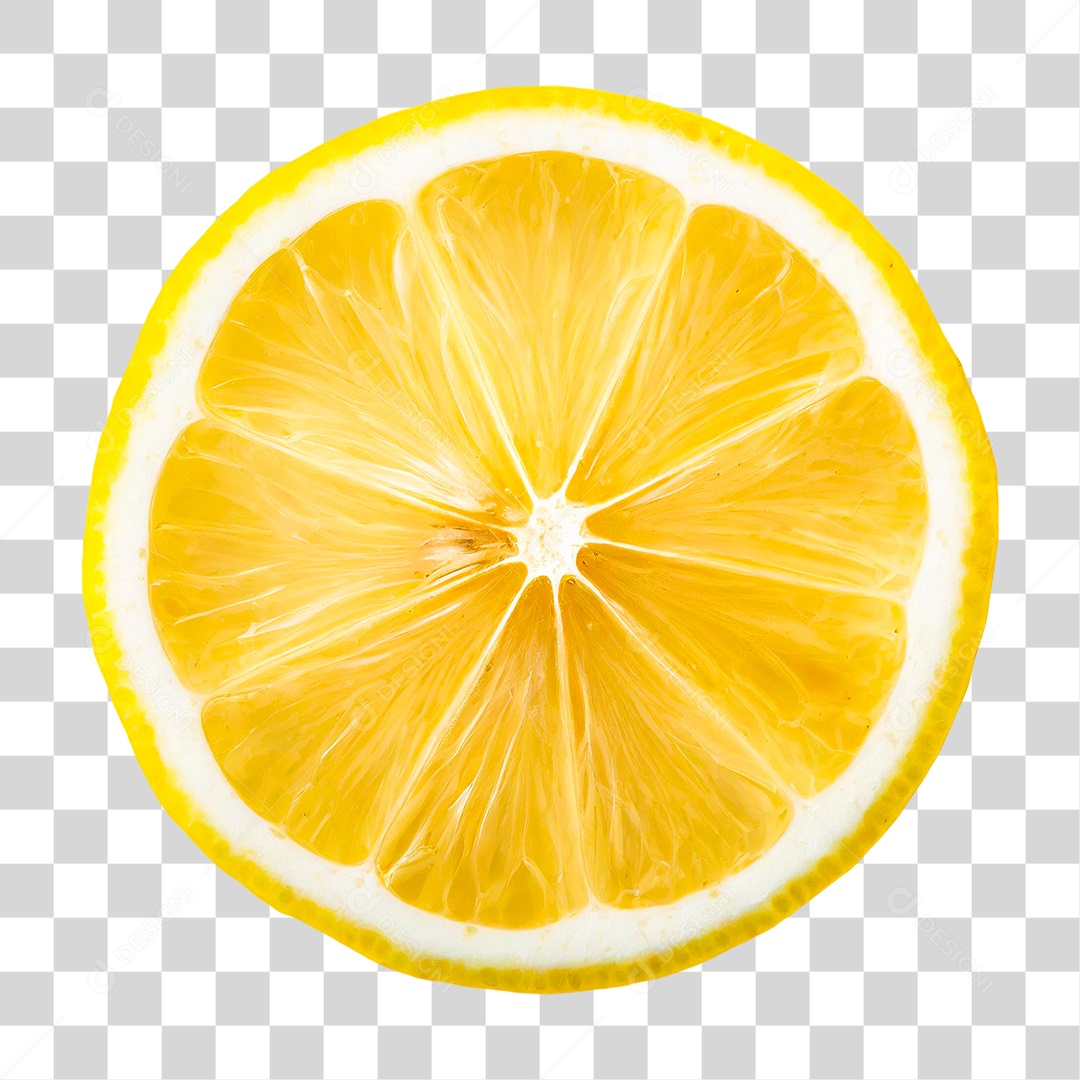 Fatia de Limão PNG Transparente