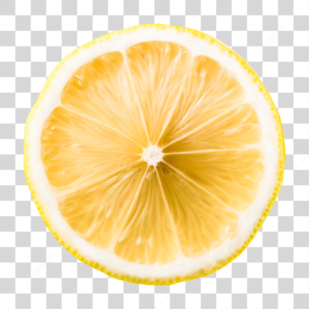 Fatia de Limão PNG Transparente